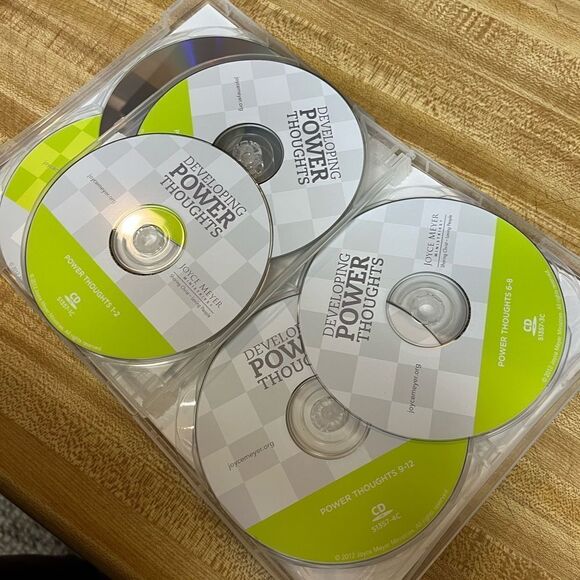 Developing Power Thoughts Joyce Meyer - 2‎ DVDs 4 Audio CDs Personal Study Guide - Picture 2 of 4
